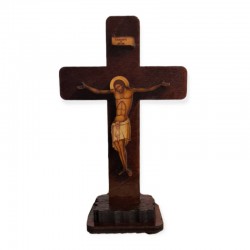 Επιτραπέζιος ξύλινος Σταυρός 