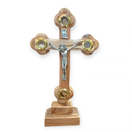 Επιτραπέζιος ξύλινος Σταυρός 