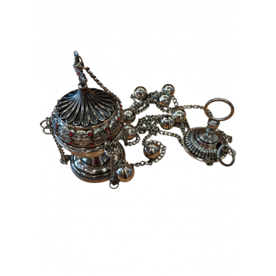 Θυμιατό εκκλησιαστικό μεταλλικό.