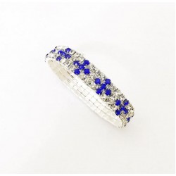 Metallic bracelet (blue)
