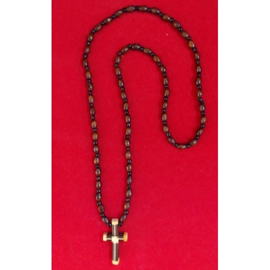 Ξύλινος σταυρός λαιμού Ν°10